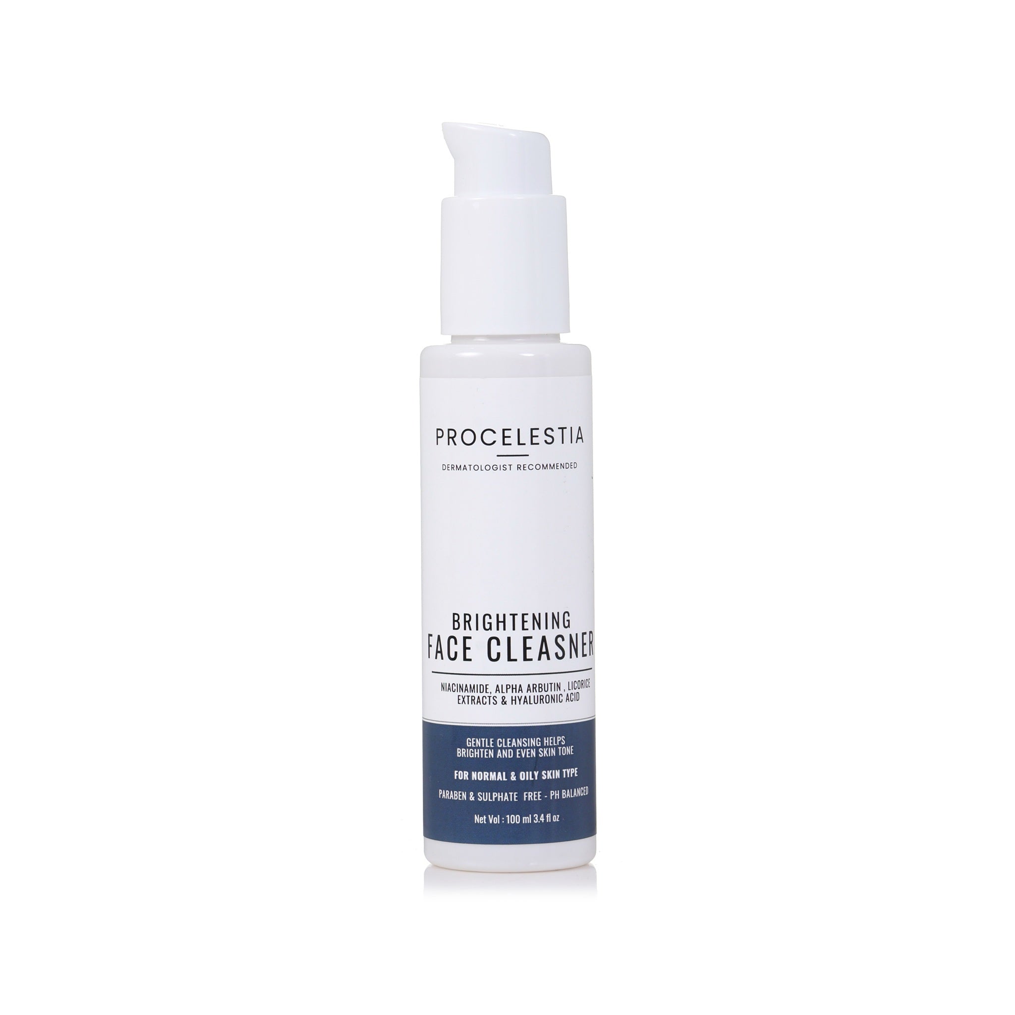 Oily Skin Cleanser | Daily Face Wash with Dexpanthenol & Glycerol | Gentle Foaming Formula for Acne-Prone & Oily Skin | Dermatologist Recommended |100 ml