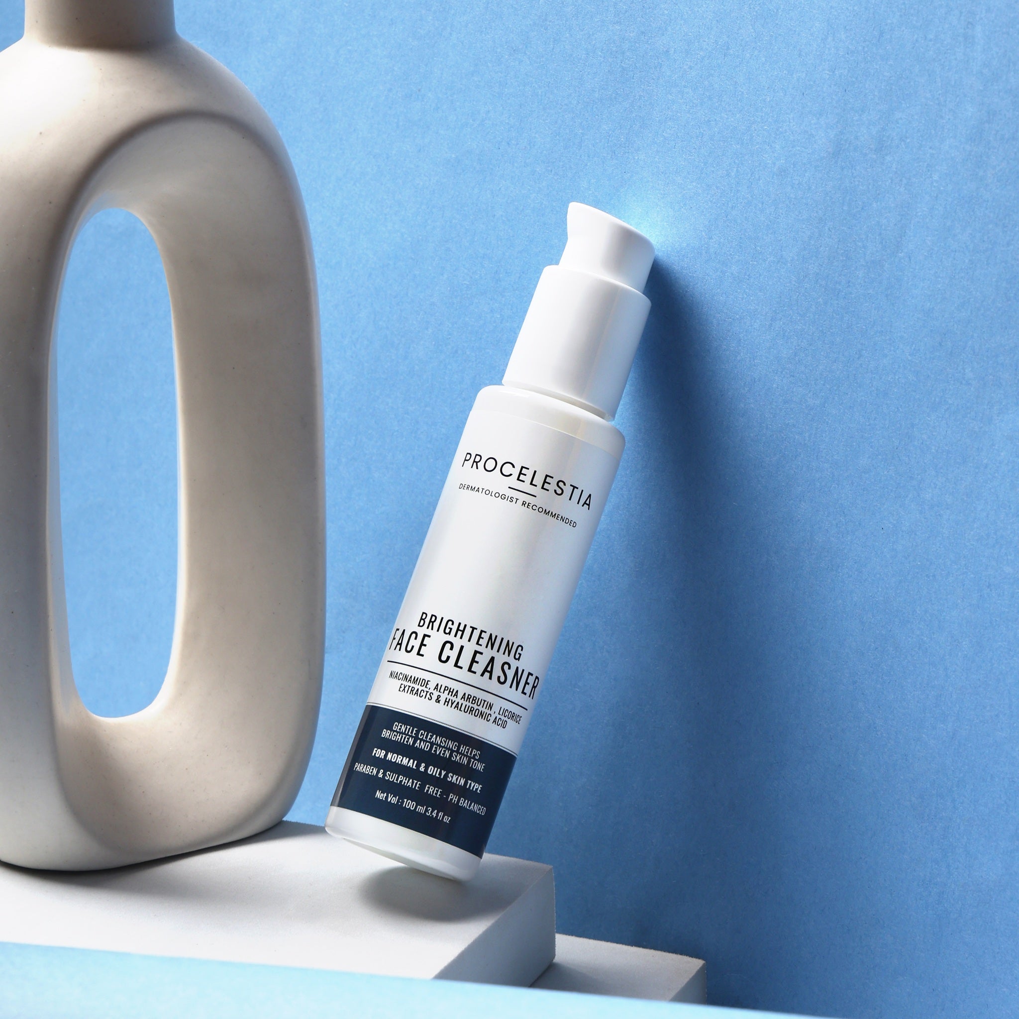Oily Skin Cleanser | Daily Face Wash with Dexpanthenol & Glycerol | Gentle Foaming Formula for Acne-Prone & Oily Skin | Dermatologist Recommended |100 ml